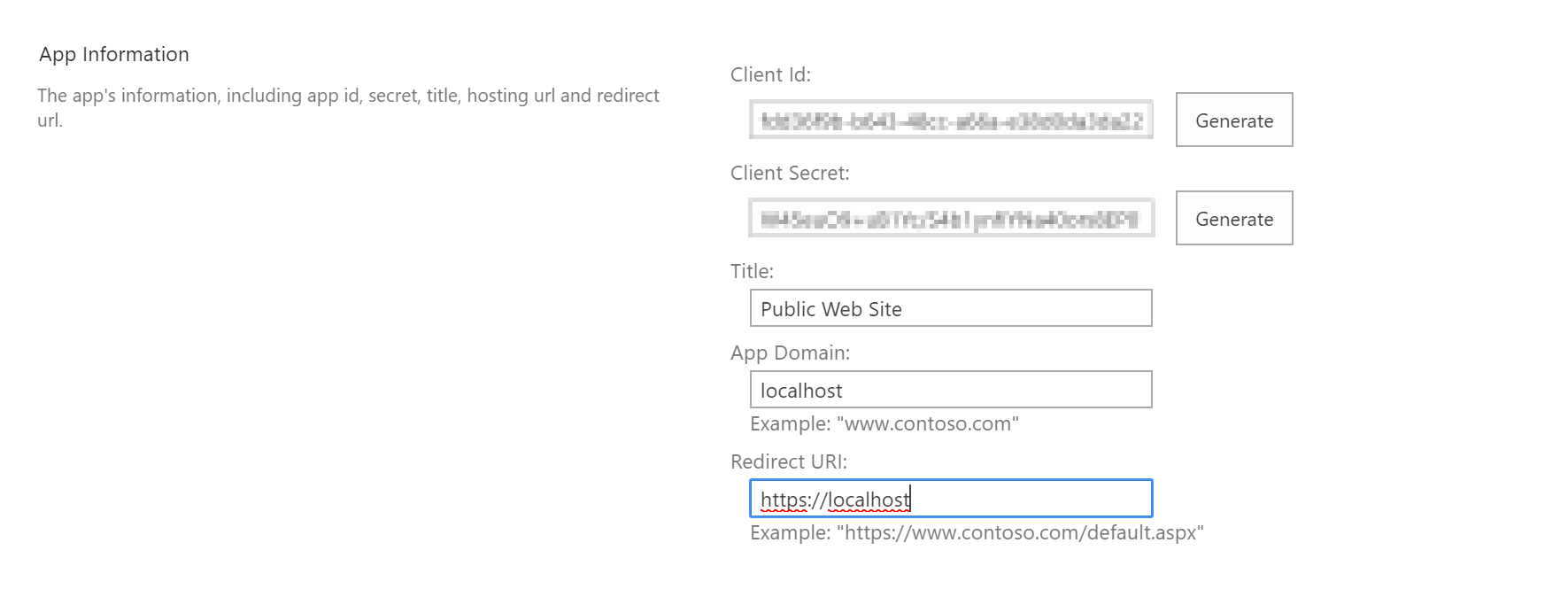 Register Full control Tenant-scoped app principal in SharePoint Online